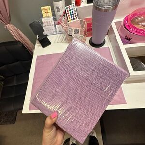 Lavender Textured Notebook